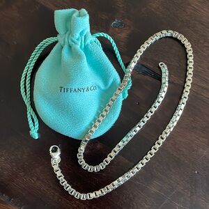 Tiffany & Co. 18” Venetian Link Necklace